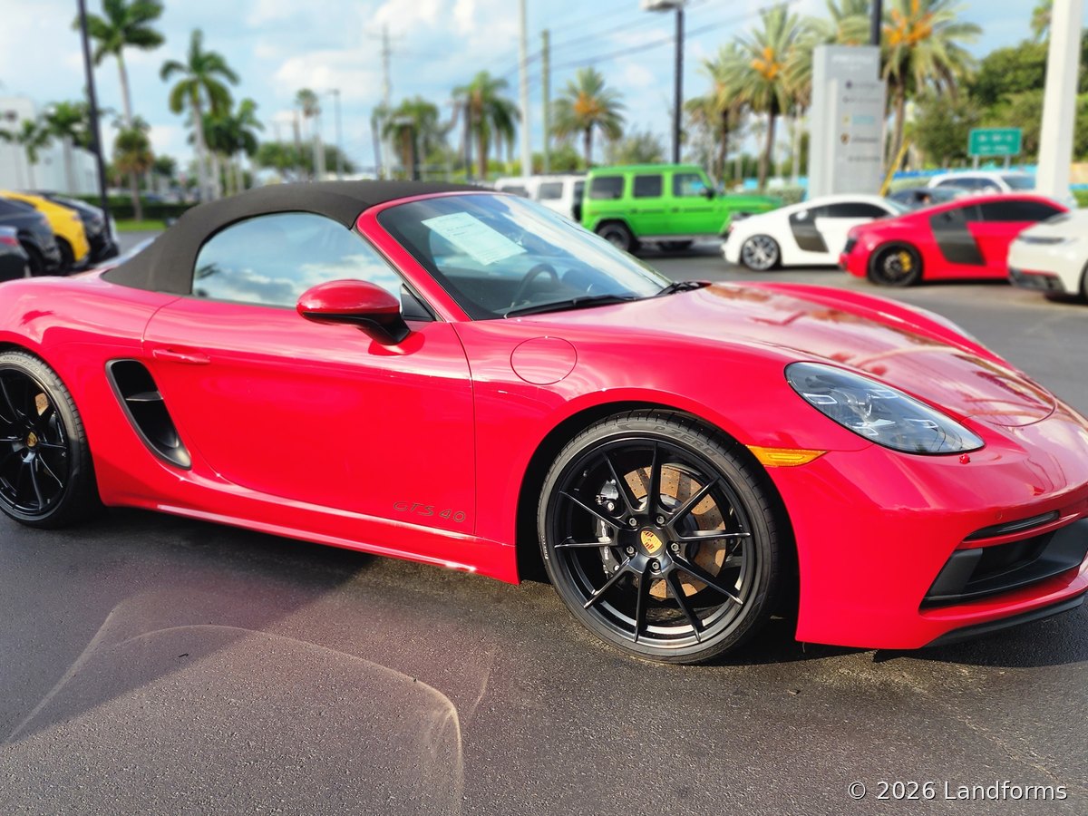 Porsche 718 Boxster photographed by Darin Chamberlin