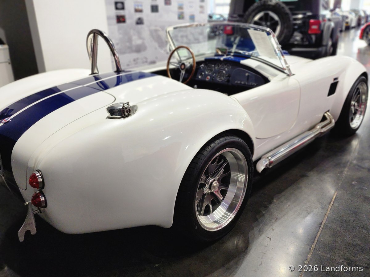 Cobra roadster photographed by Darin Chamberlin